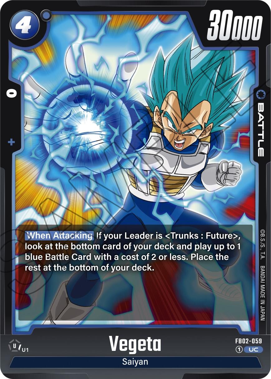 Vegeta (FB02-059) [Blazing Aura] | Fandemonia Ltd