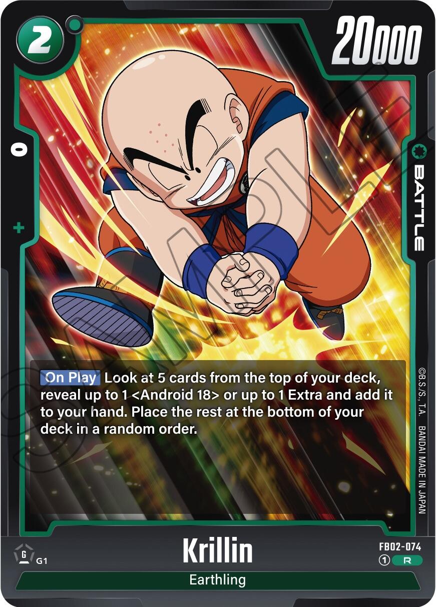Krillin (FB02-074) [Blazing Aura] | Fandemonia Ltd