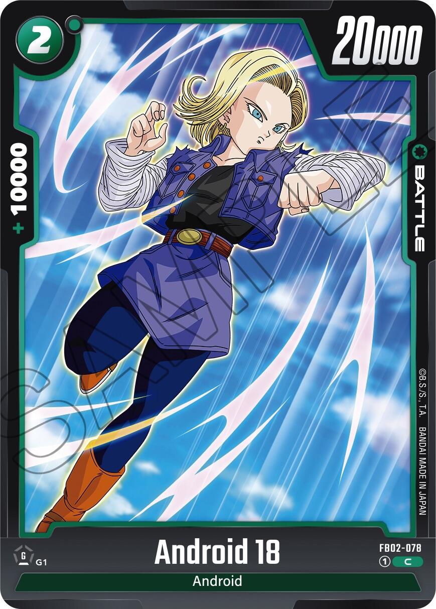 Android 18 (FB02-078) [Blazing Aura] | Fandemonia Ltd