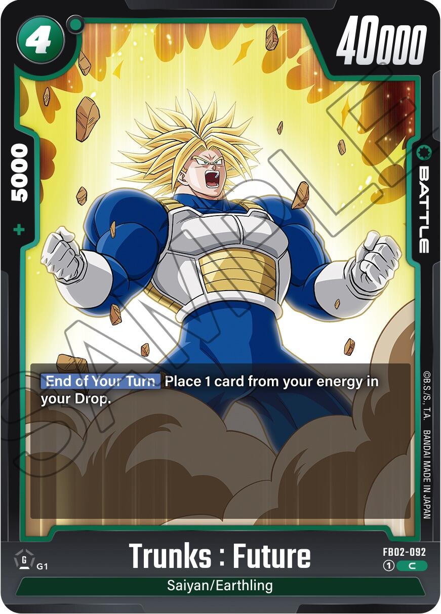 Trunks : Future (FB02-092) [Blazing Aura] | Fandemonia Ltd