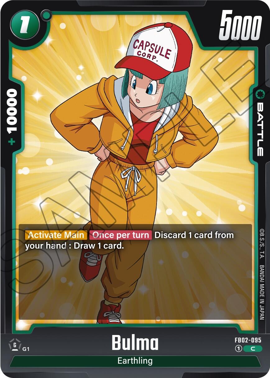 Bulma (FB02-095) [Blazing Aura] | Fandemonia Ltd
