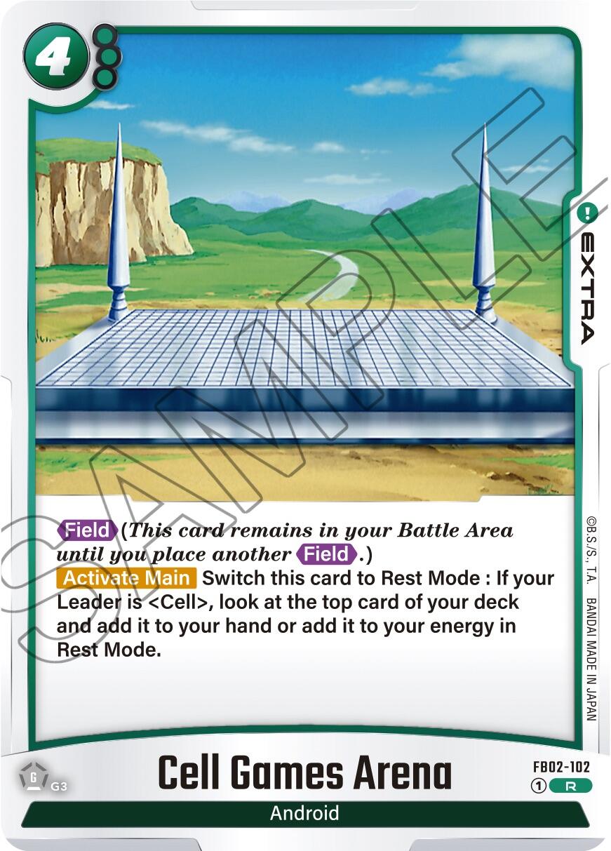 Cell Games Arena [Blazing Aura] | Fandemonia Ltd