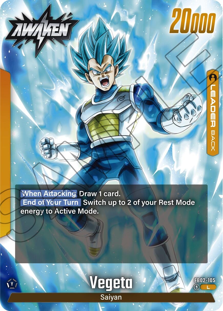 Vegeta (FB02-105) [Blazing Aura] | Fandemonia Ltd