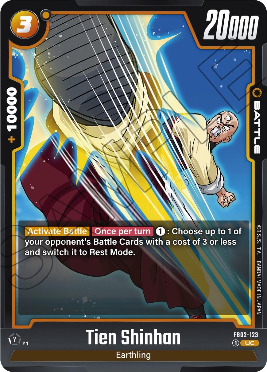 Tien Shinhan (FB02-123) [Blazing Aura] | Fandemonia Ltd