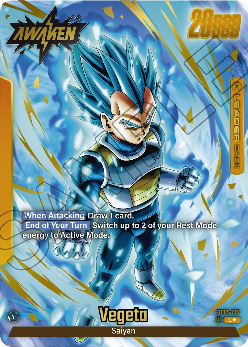 Vegeta (FB02-105) (Alternate Art) [Blazing Aura] | Fandemonia Ltd