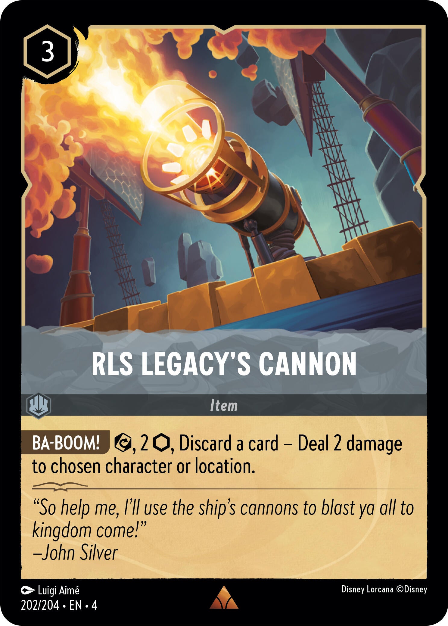 RLS Legacy's Cannon (202/204) [Ursula's Return] | Fandemonia Ltd