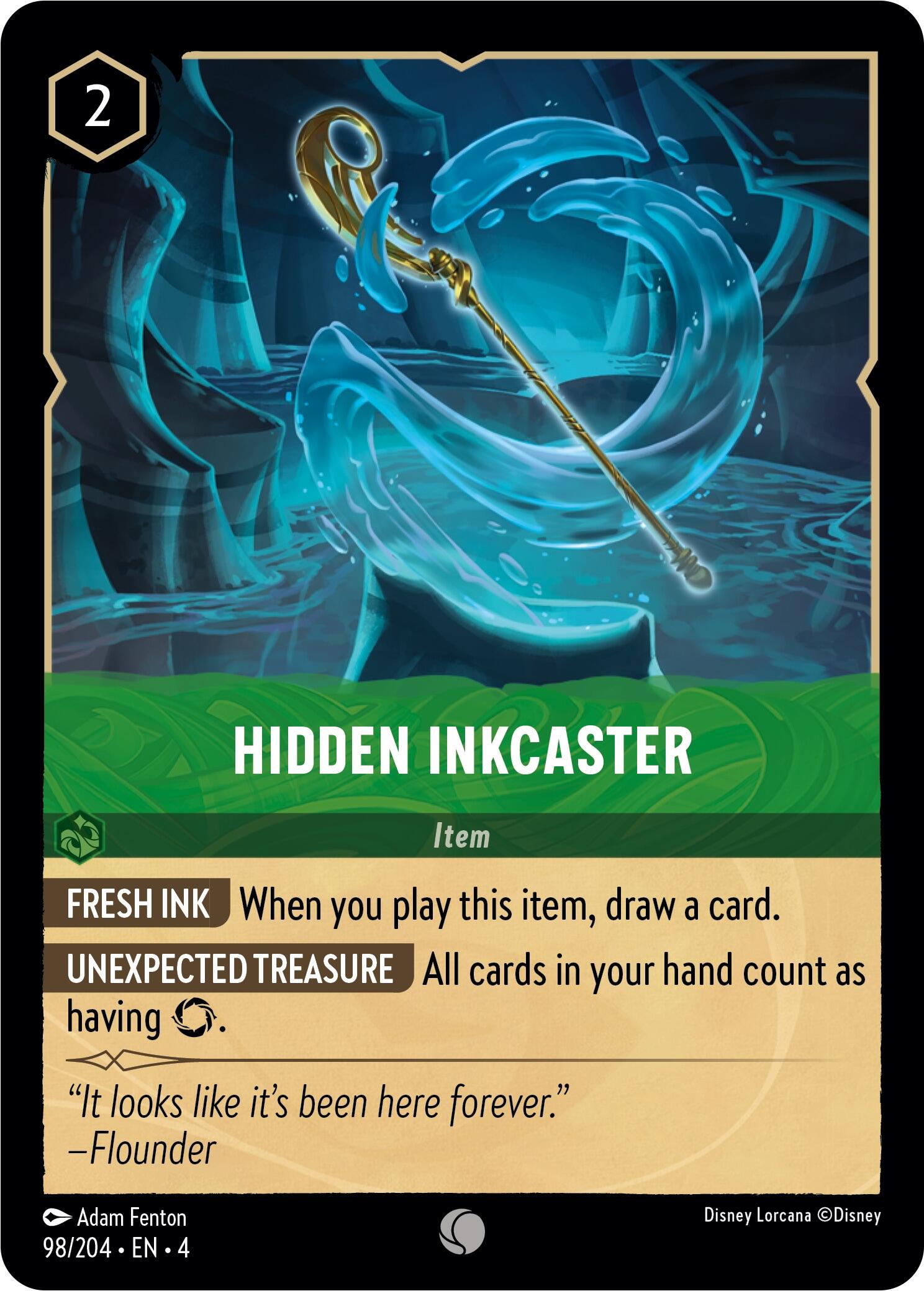 Hidden Inkcaster (98/204) [Ursula's Return] | Fandemonia Ltd
