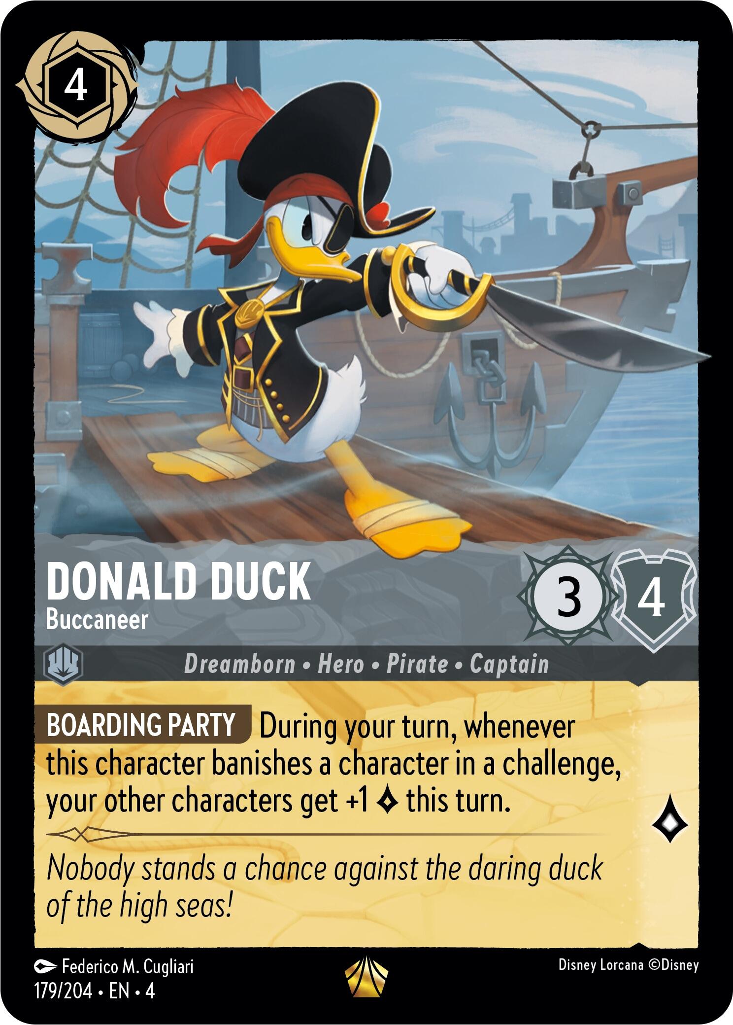 Donald Duck - Buccaneer (179/204) [Ursula's Return] | Fandemonia Ltd