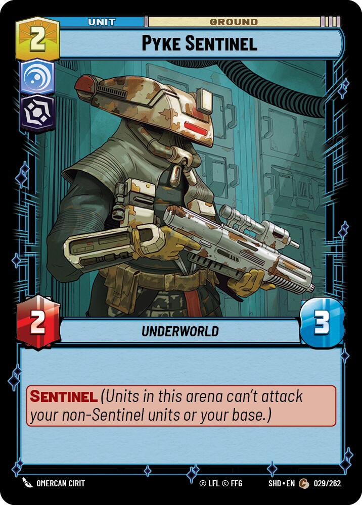 Pyke Sentinel (029/262) (029/262) [Shadows of the Galaxy] | Fandemonia Ltd