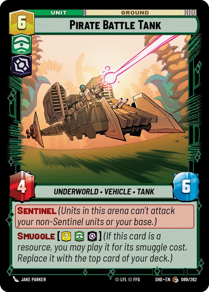 Pirate Battle Tank (089/262) (089/262) [Shadows of the Galaxy] | Fandemonia Ltd