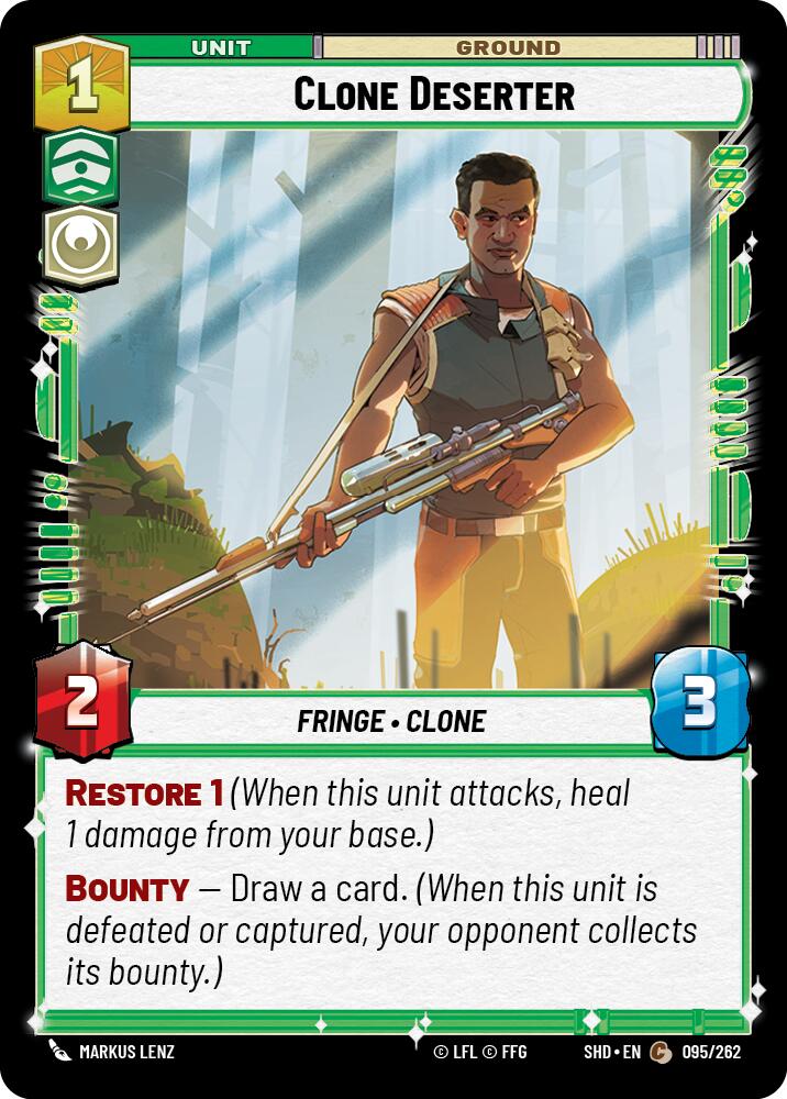 Clone Deserter (095/262) (095/262) [Shadows of the Galaxy] | Fandemonia Ltd