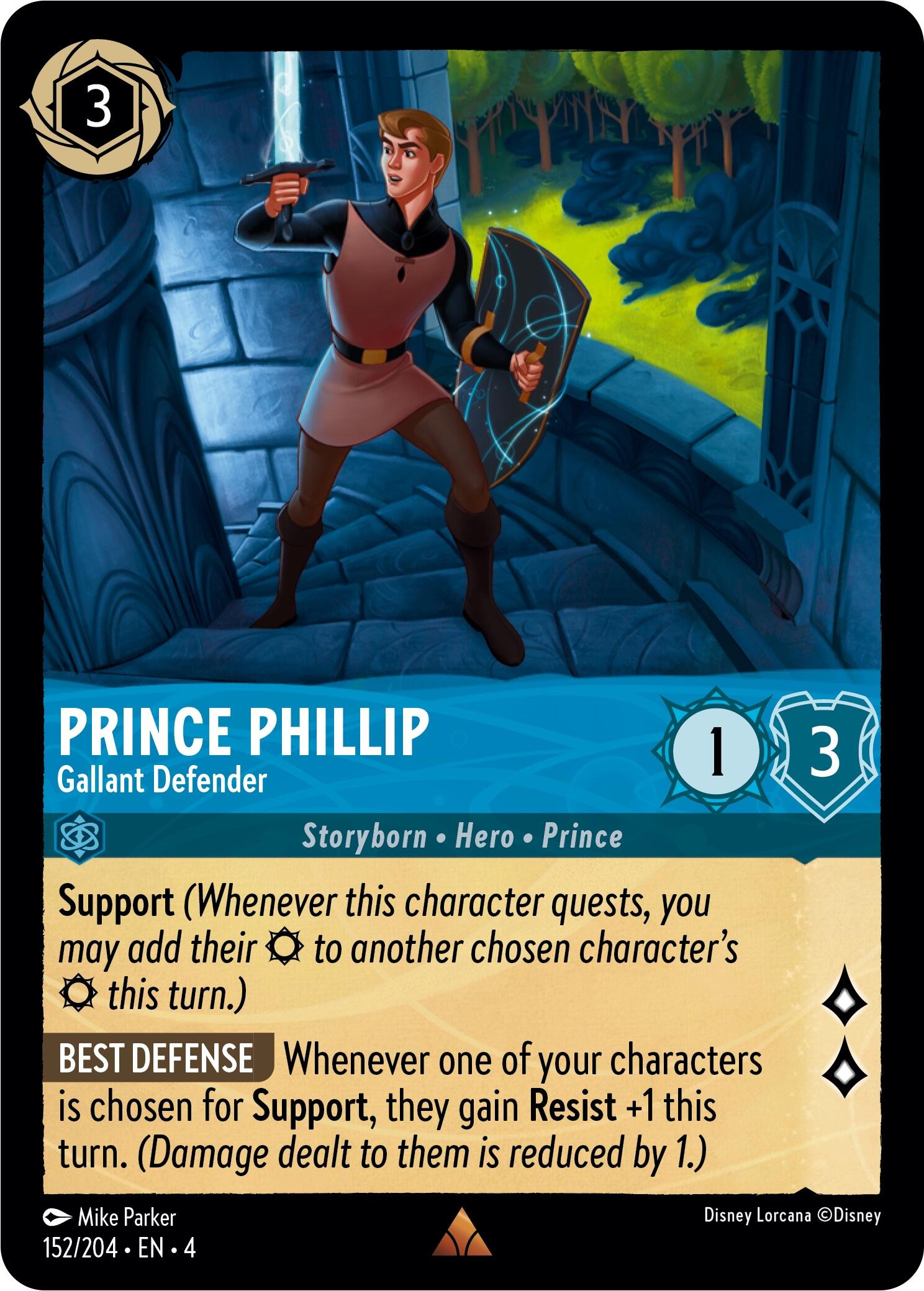 Prince Phillip - Gallant Defender (152/204) [Ursula's Return] | Fandemonia Ltd