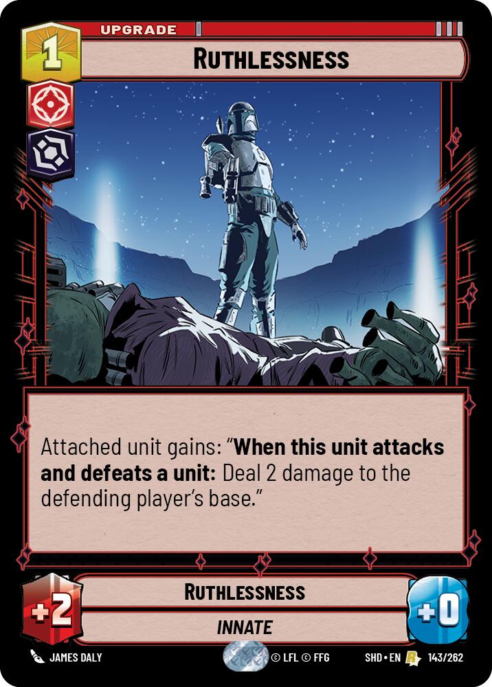 Ruthlessness (143/262) (143/262) [Shadows of the Galaxy] | Fandemonia Ltd