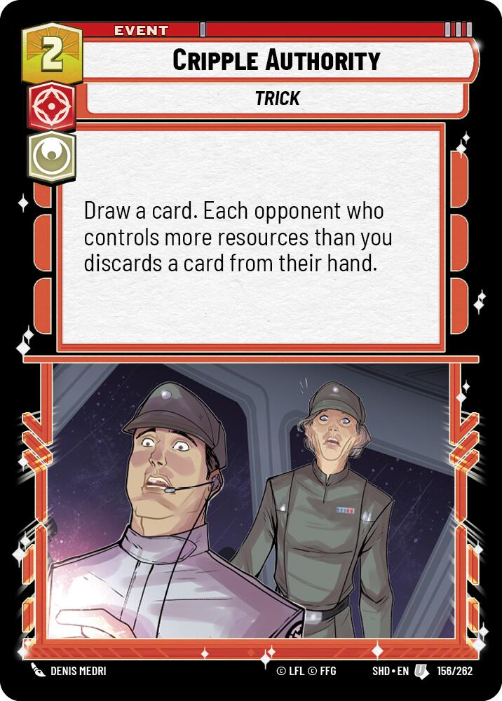 Cripple Authority (156/262) (156/262) [Shadows of the Galaxy] | Fandemonia Ltd