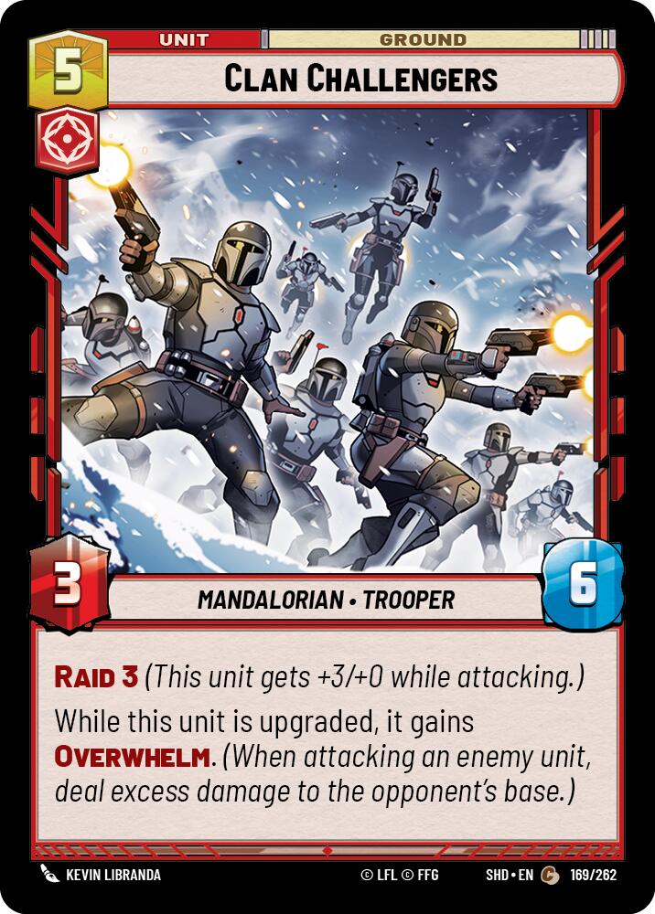 Clan Challengers (169/262) (169/262) [Shadows of the Galaxy] | Fandemonia Ltd
