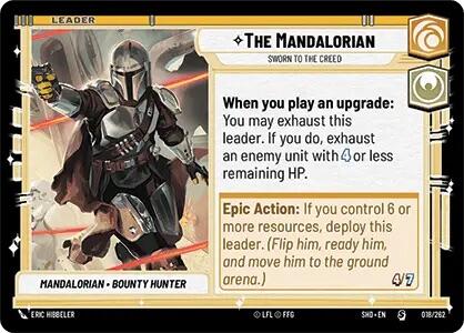 The Mandalorian - Sworn To The Creed (018/262) (018/262) [Shadows of the Galaxy] | Fandemonia Ltd