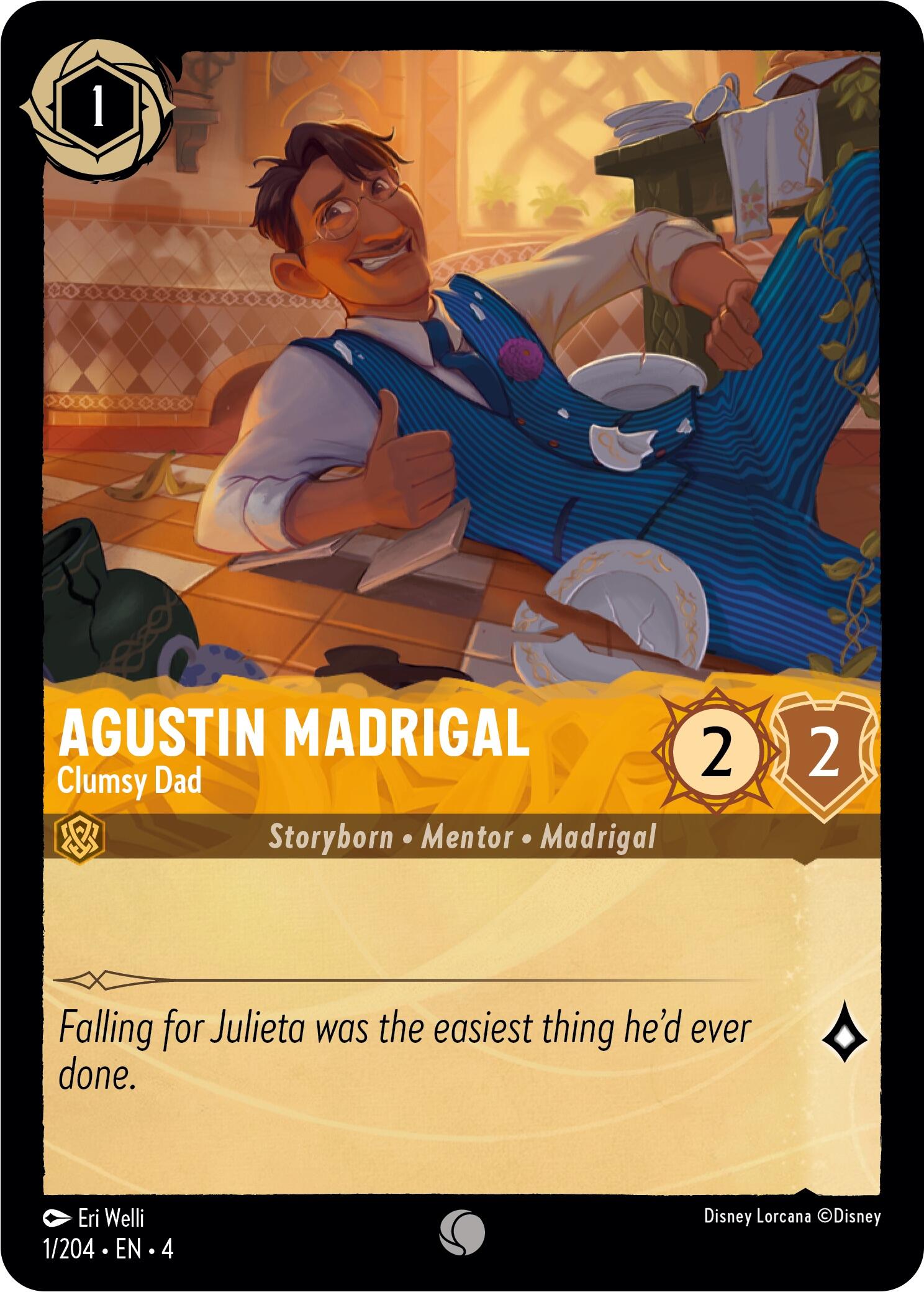 Agustin Madrigal - Clumsy Dad (1/204) [Ursula's Return] | Fandemonia Ltd