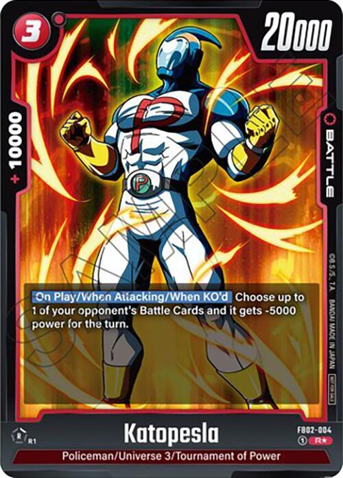 Katopesla (FB02-004) (Tournament Pack 02) [Fusion World Tournament Cards] | Fandemonia Ltd