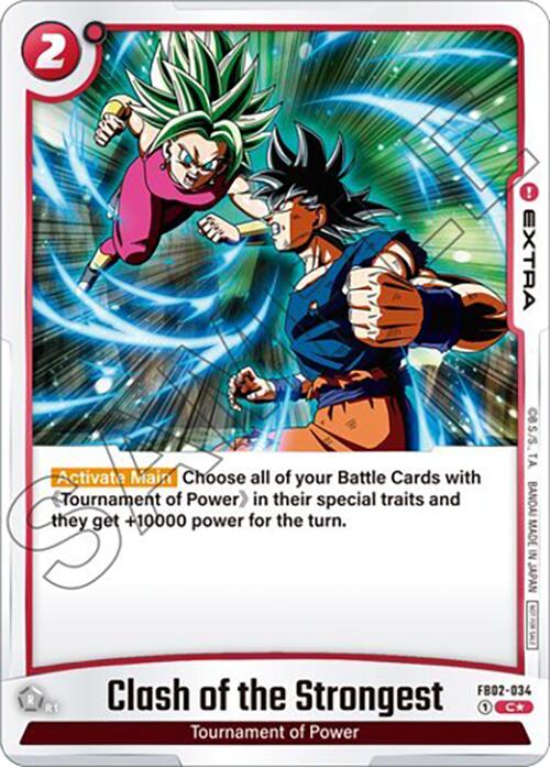 Clash of the Strongest (FB02-034) (Tournament Pack 02) [Fusion World Tournament Cards] | Fandemonia Ltd