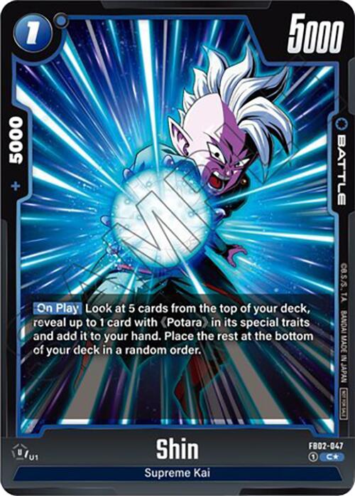 Shin (FB02-047) (Tournament Pack 02) [Fusion World Tournament Cards] | Fandemonia Ltd