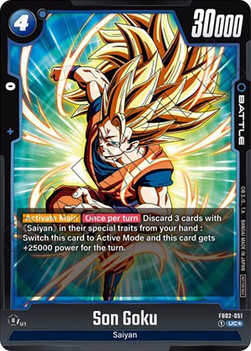 Son Goku (FB02-051) (Tournament Pack 02) [Fusion World Tournament Cards] | Fandemonia Ltd