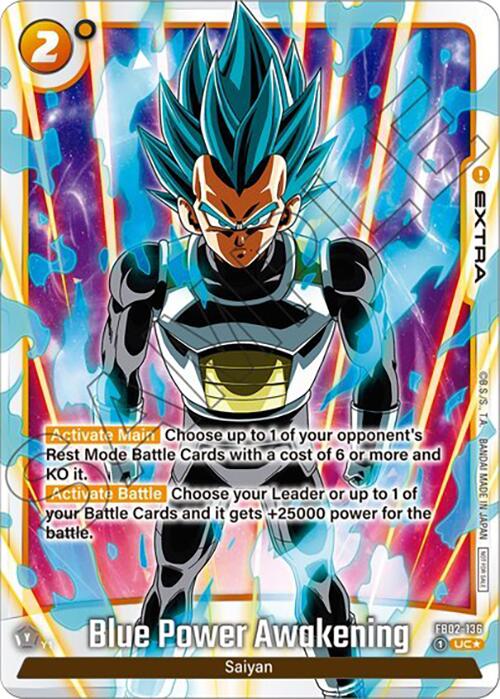Blue Power Awakening (FB02-136) (Tournament Pack -Winner- 02) [Fusion World Tournament Cards] | Fandemonia Ltd