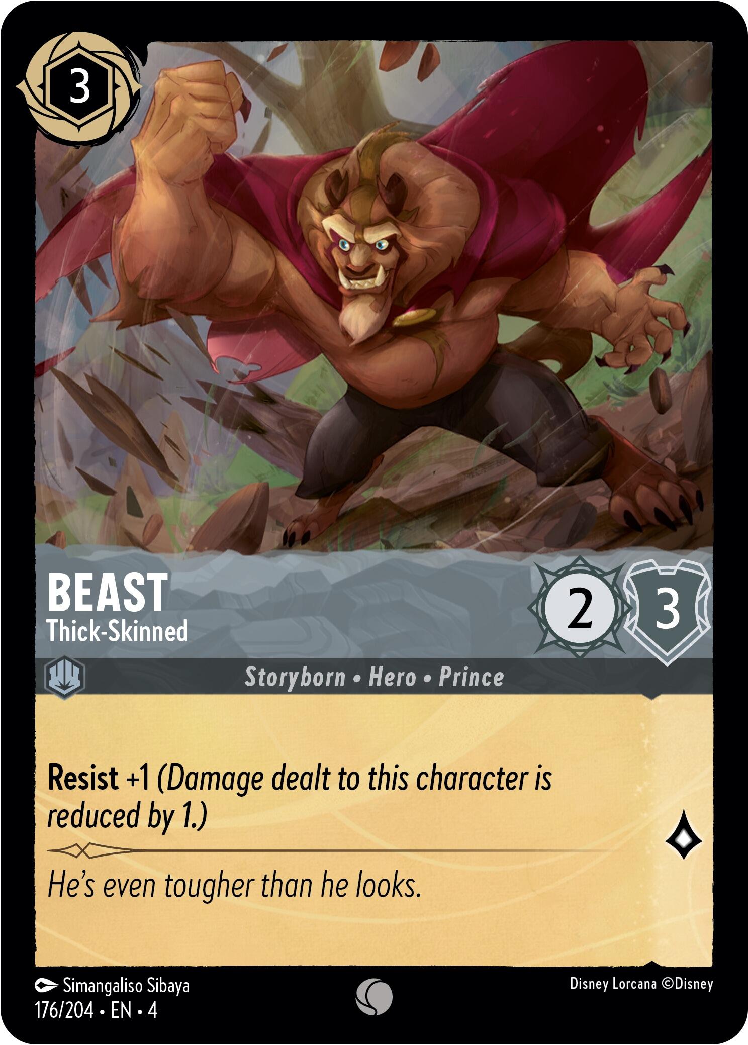 Beast - Thick-Skinned (176/204) [Ursula's Return] | Fandemonia Ltd