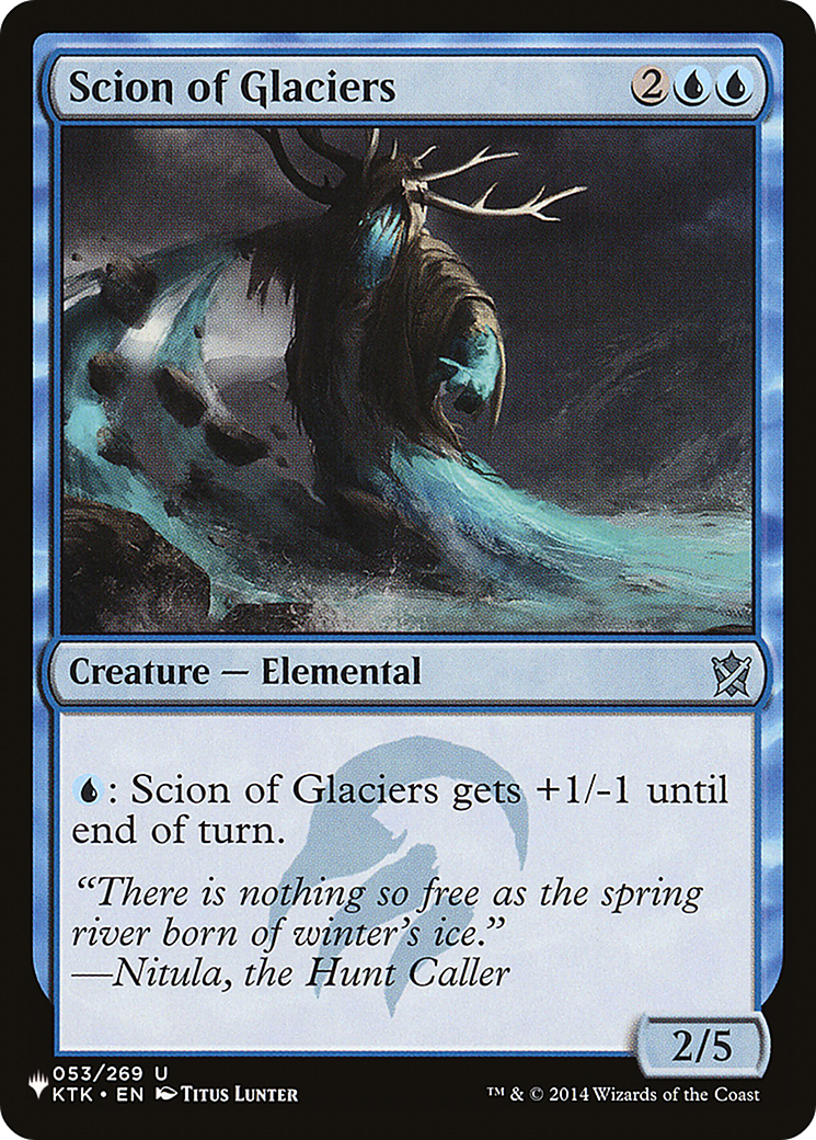 Scion of Glaciers [The List] | Fandemonia Ltd