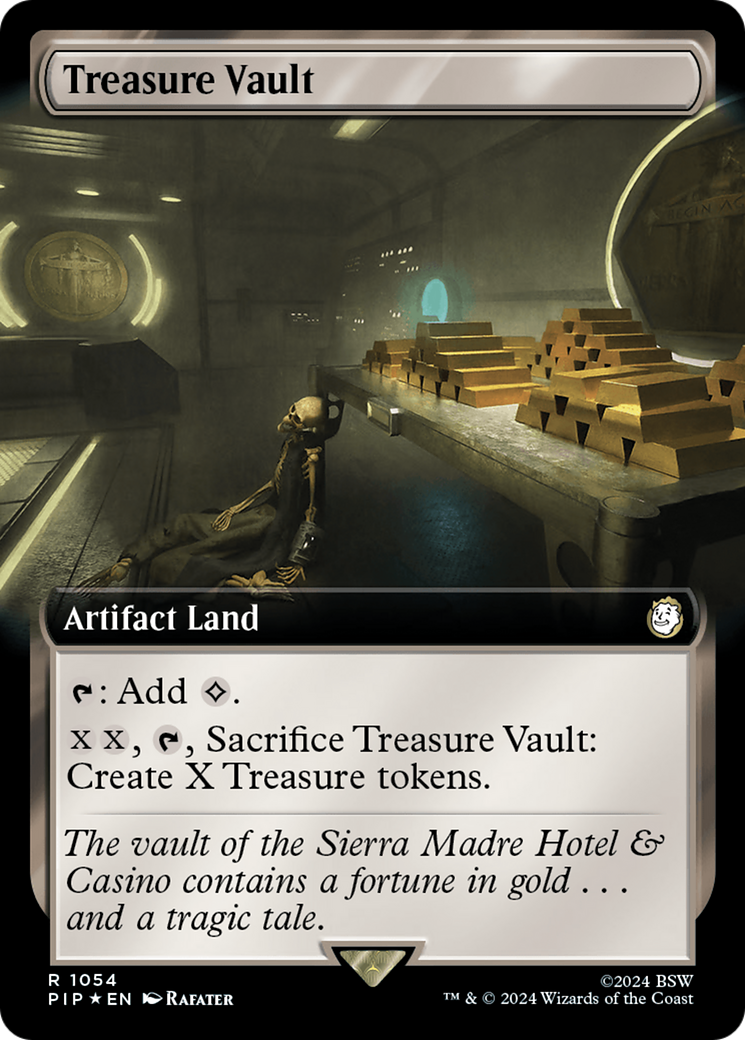 Treasure Vault (Extended Art) (Surge Foil) [Fallout] | Fandemonia Ltd