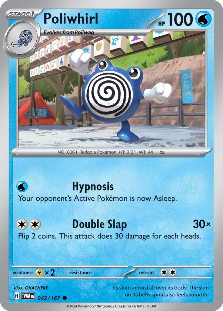 Poliwhirl (042/167) [Scarlet & Violet: Twilight Masquerade] | Fandemonia Ltd