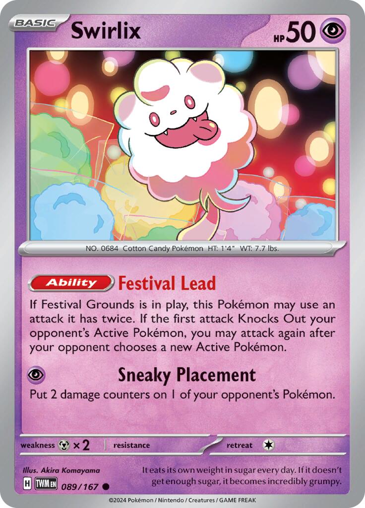 Swirlix (089/167) [Scarlet & Violet: Twilight Masquerade] | Fandemonia Ltd