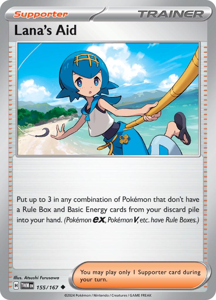 Lana's Aid (155/167) [Scarlet & Violet: Twilight Masquerade] | Fandemonia Ltd