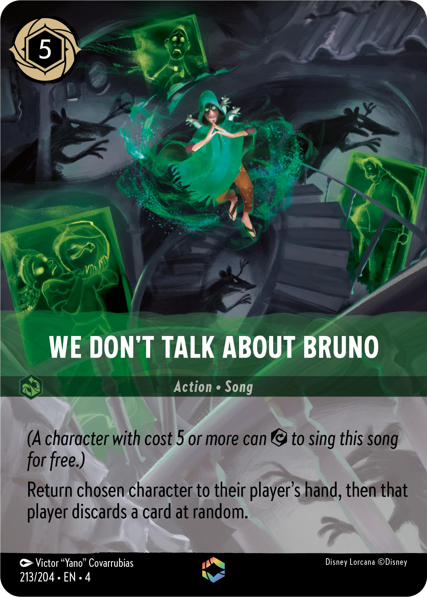 We Don't Talk About Bruno (Enchanted) (213/204) [Ursula's Return] | Fandemonia Ltd