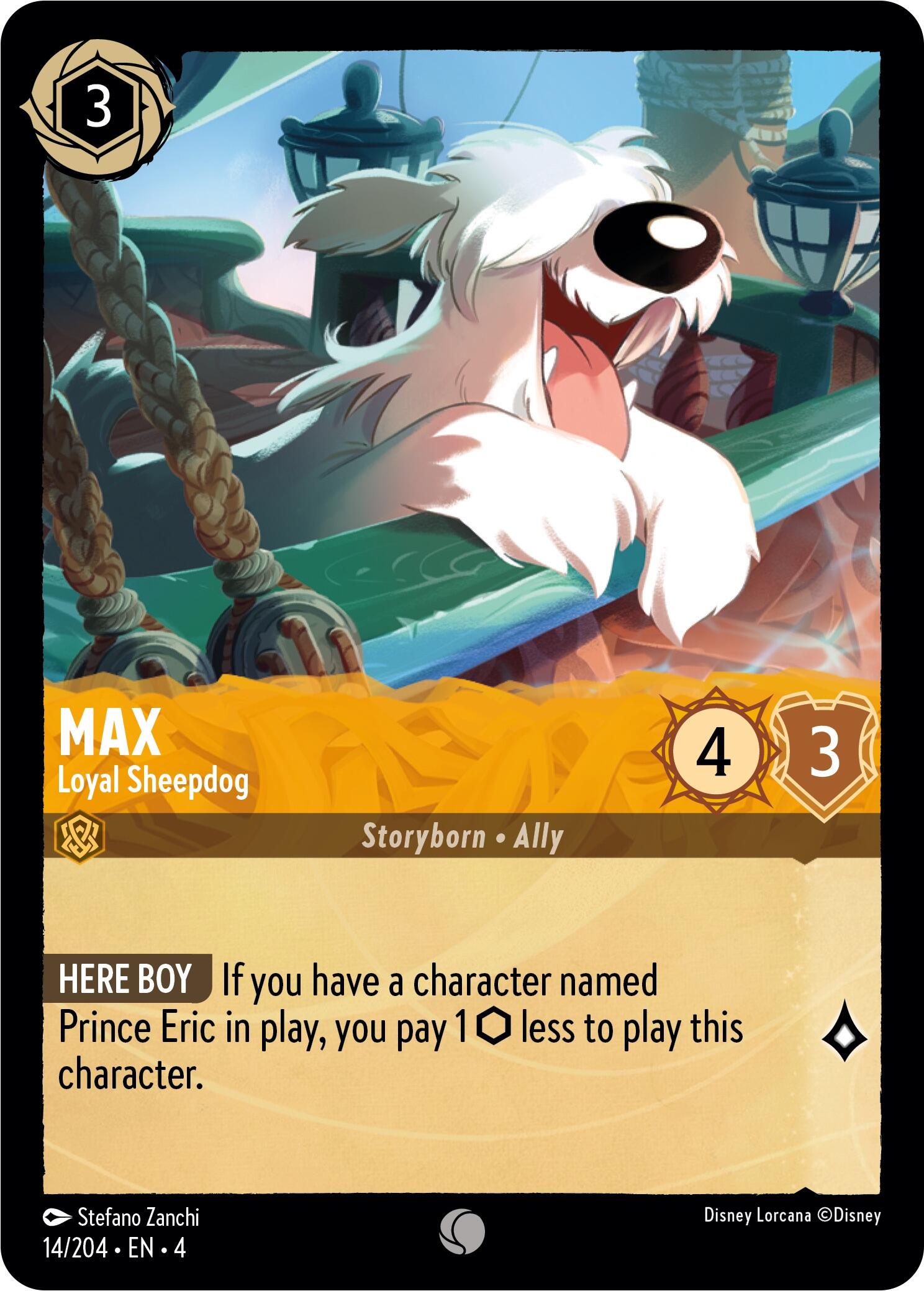 Max - Loyal Sheepdog (14/204) [Ursula's Return] | Fandemonia Ltd