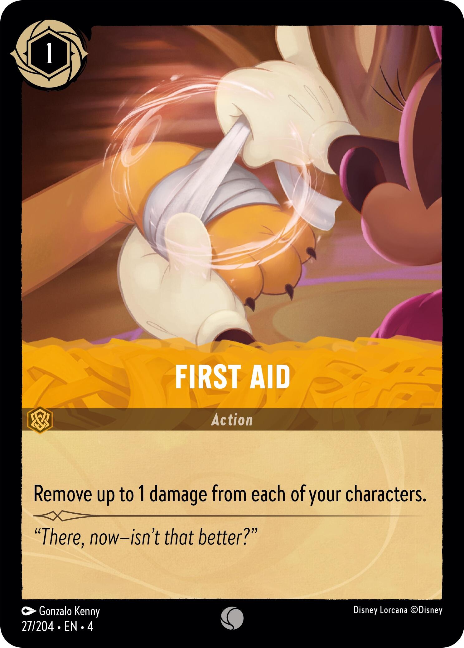 First Aid (27/204) [Ursula's Return] | Fandemonia Ltd