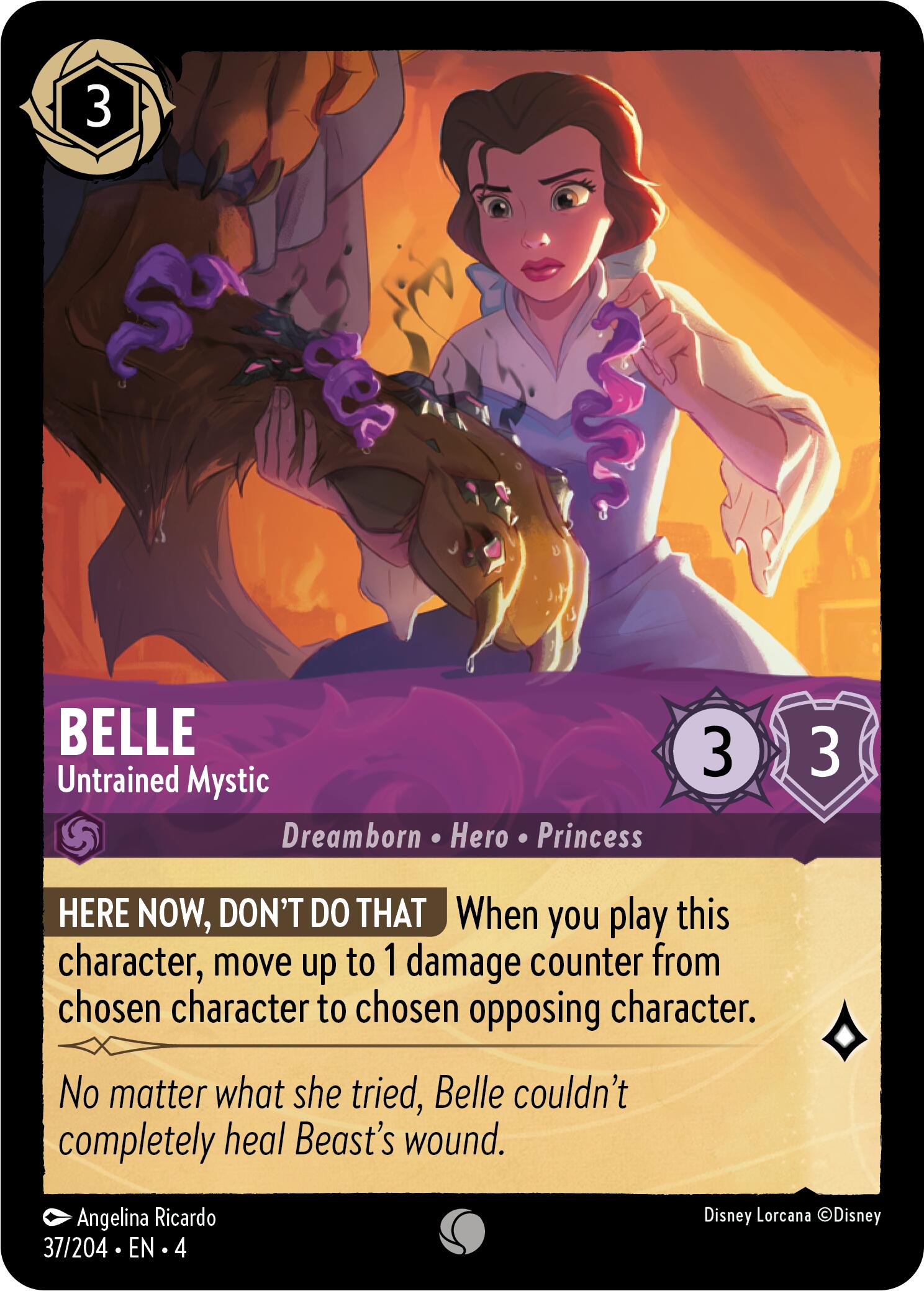 Belle - Untrained Mystic (37/204) [Ursula's Return] | Fandemonia Ltd