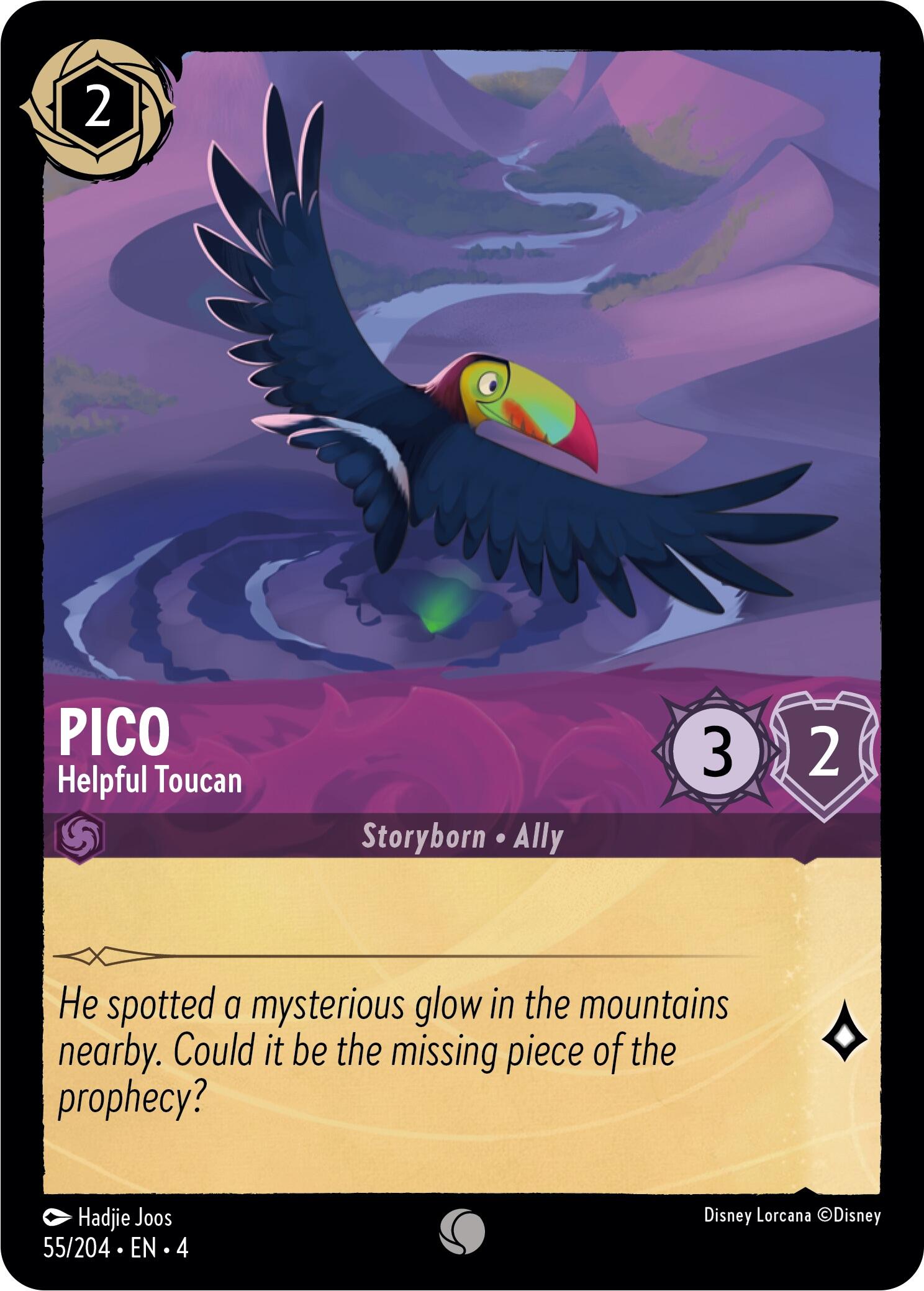 Pico - Helpful Toucan (55/204) [Ursula's Return] | Fandemonia Ltd