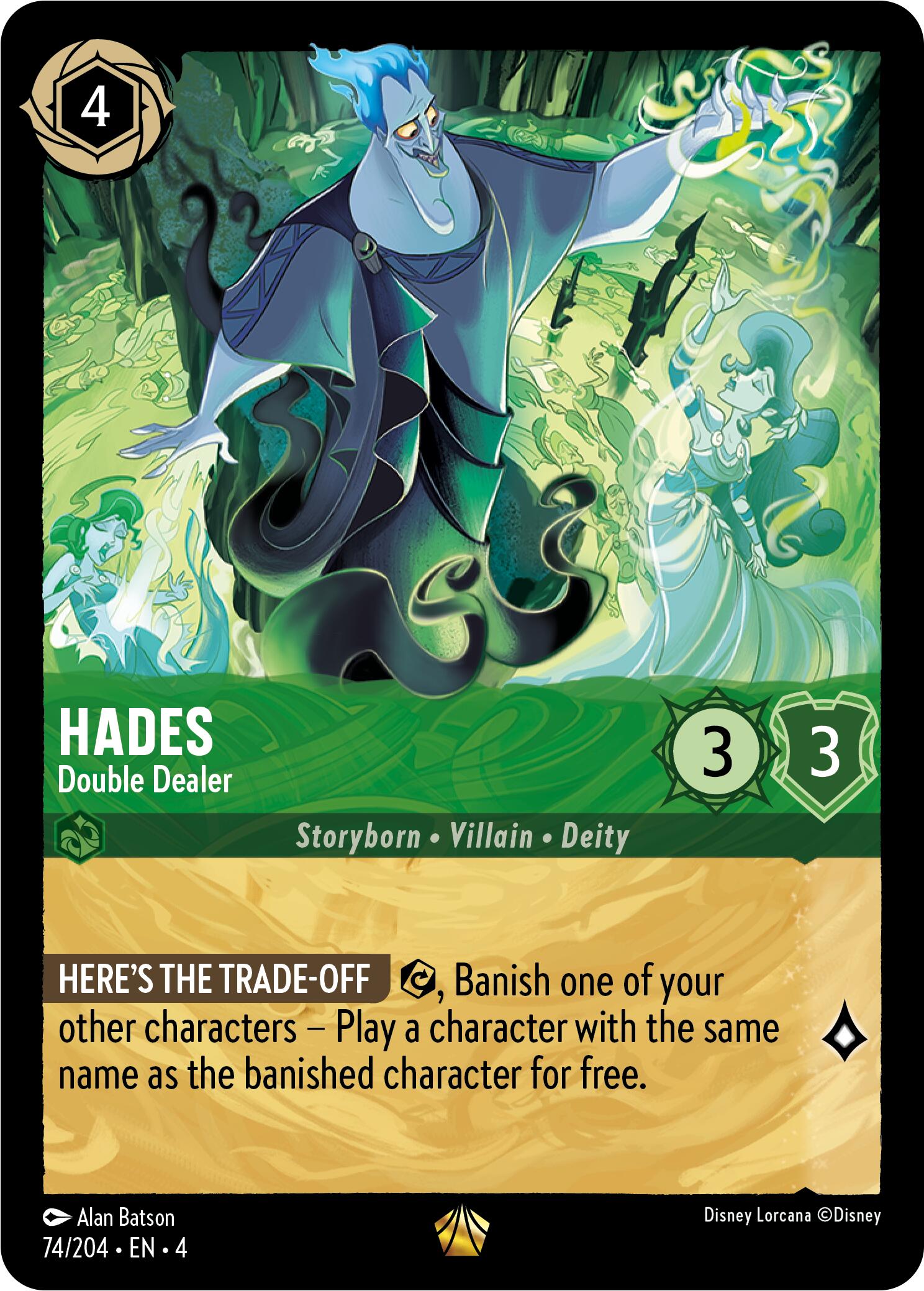 Hades - Double Dealer (74/204) [Ursula's Return] | Fandemonia Ltd