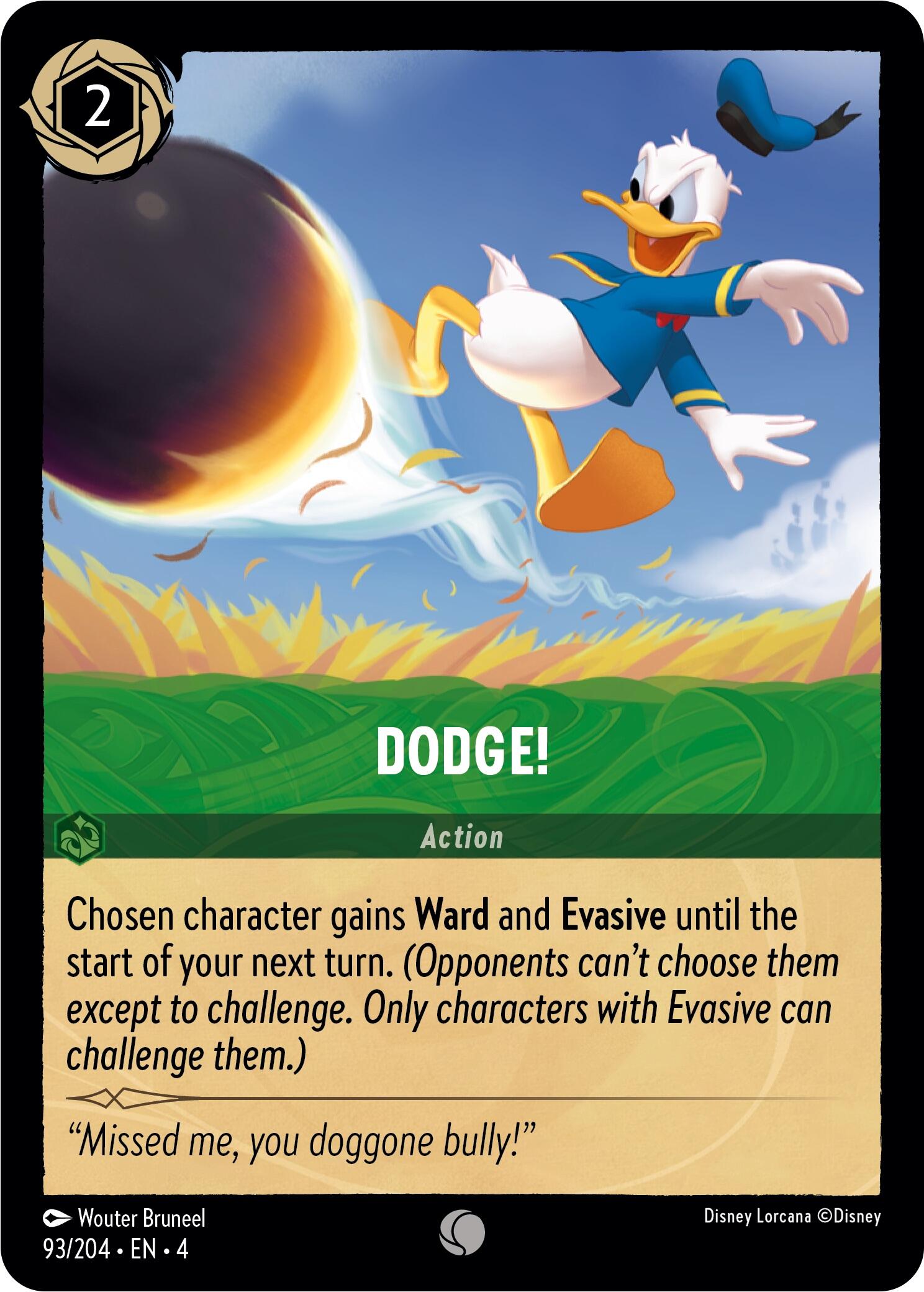 Dodge! (93/204) [Ursula's Return] | Fandemonia Ltd