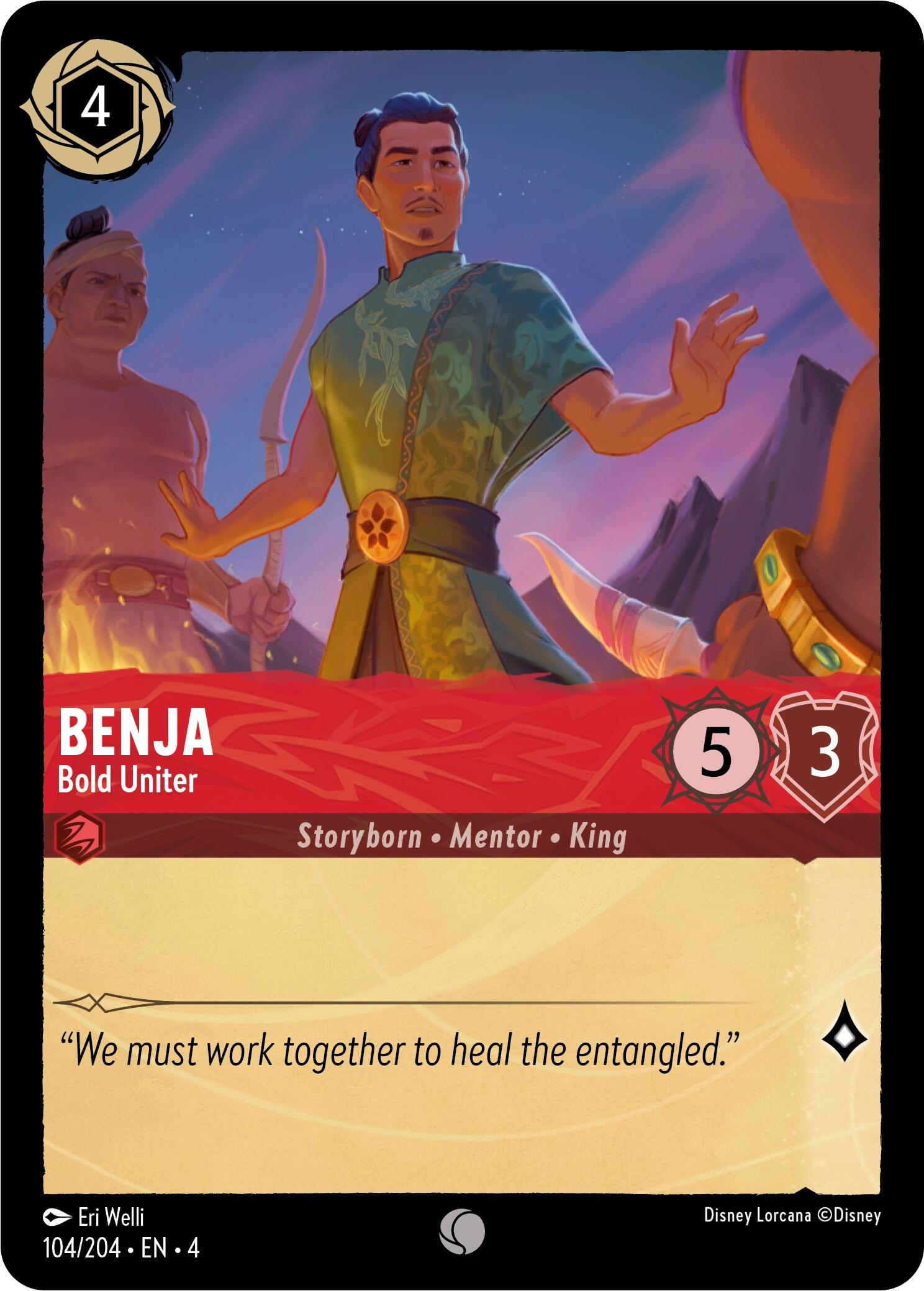 Benja - Bold Uniter (104/204) [Ursula's Return] | Fandemonia Ltd