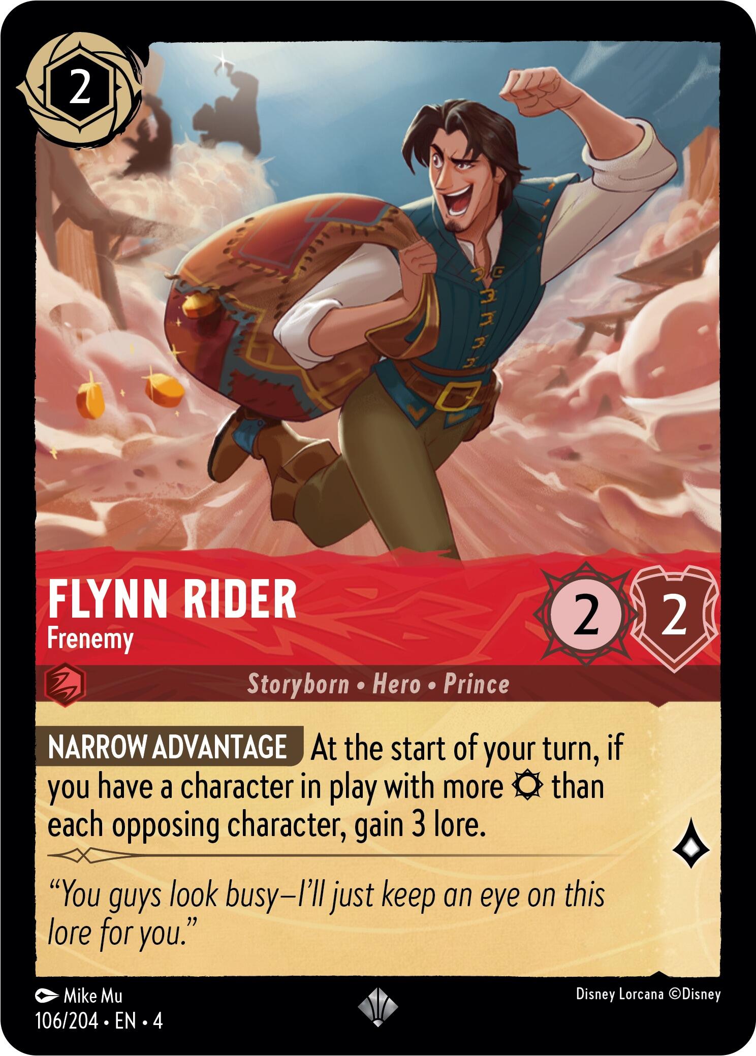 Flynn Rider - Frenemy (106/204) [Ursula's Return] | Fandemonia Ltd