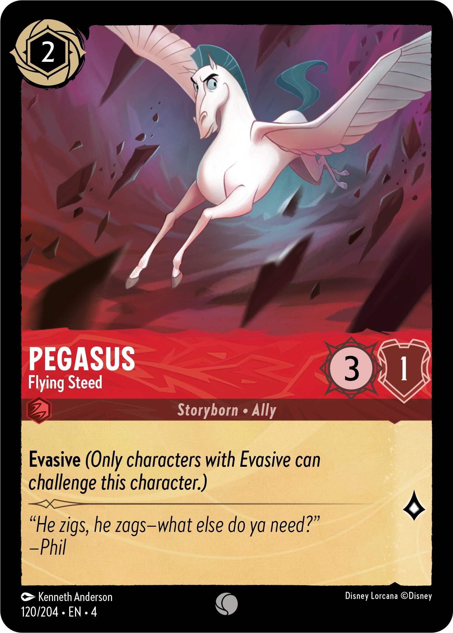 Pegasus - Flying Steed (120/204) [Ursula's Return] | Fandemonia Ltd