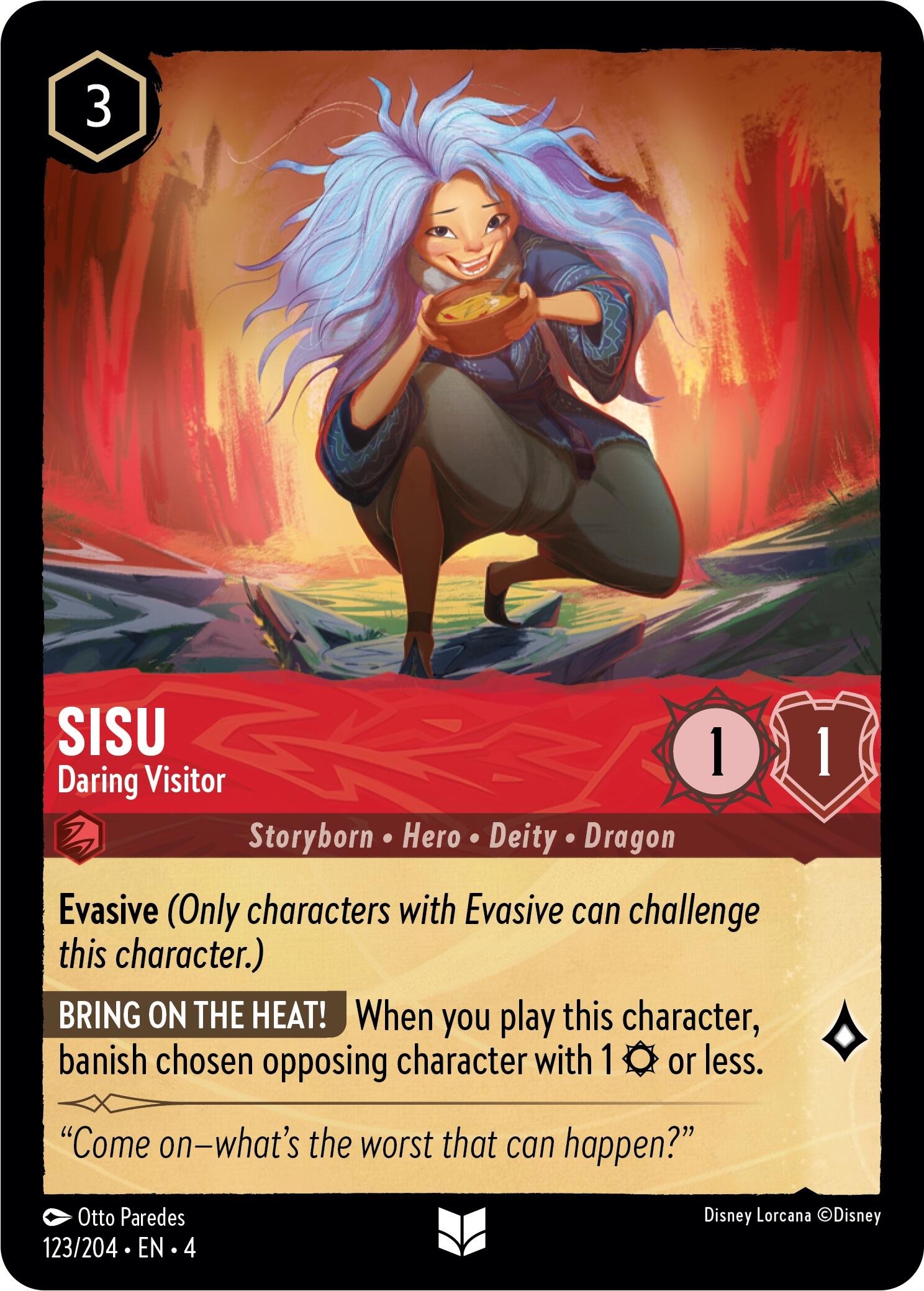 Sisu - Daring Visitor (123/204) [Ursula's Return] | Fandemonia Ltd