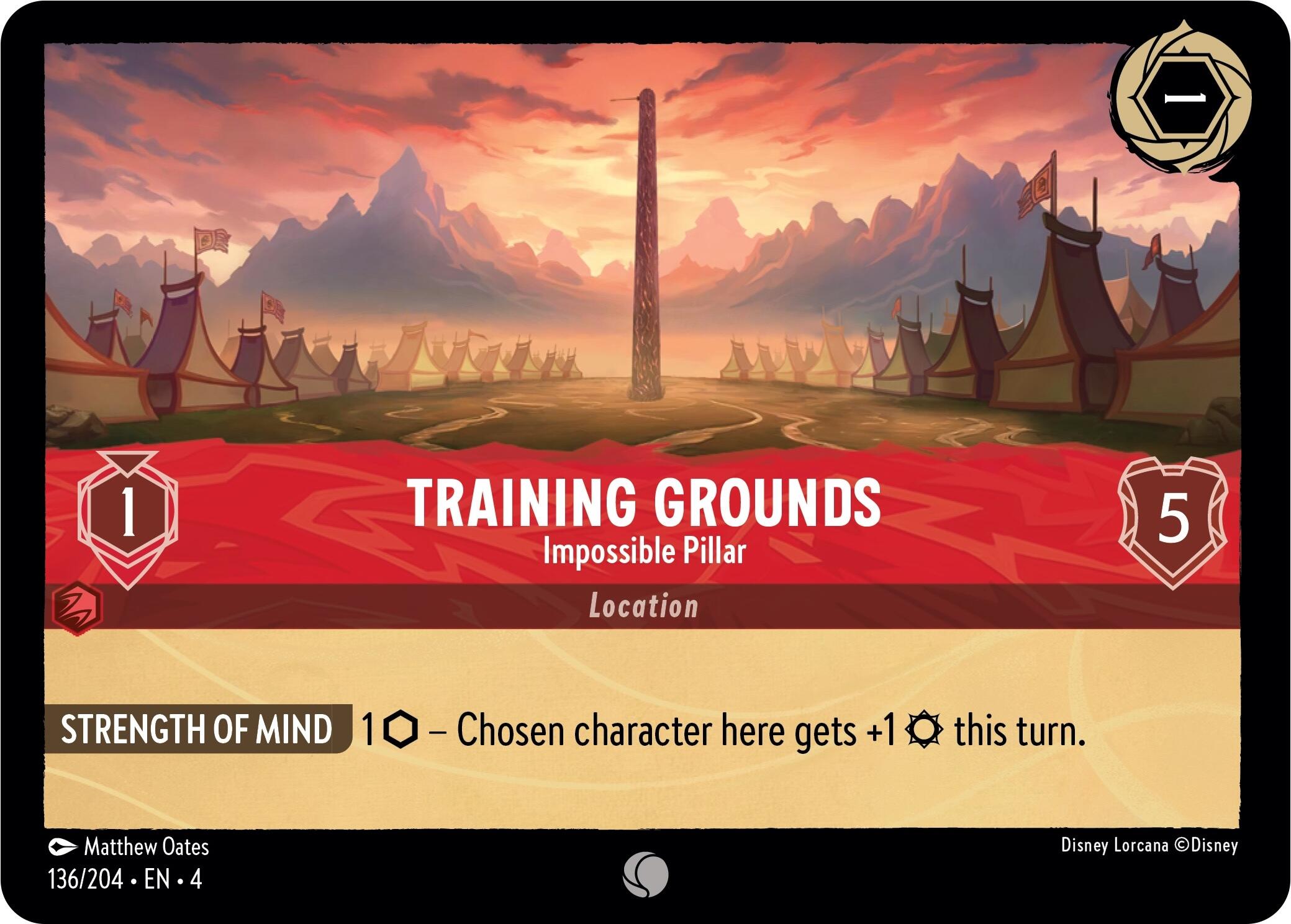Training Grounds - Impossible Pillar (136/204) [Ursula's Return] | Fandemonia Ltd