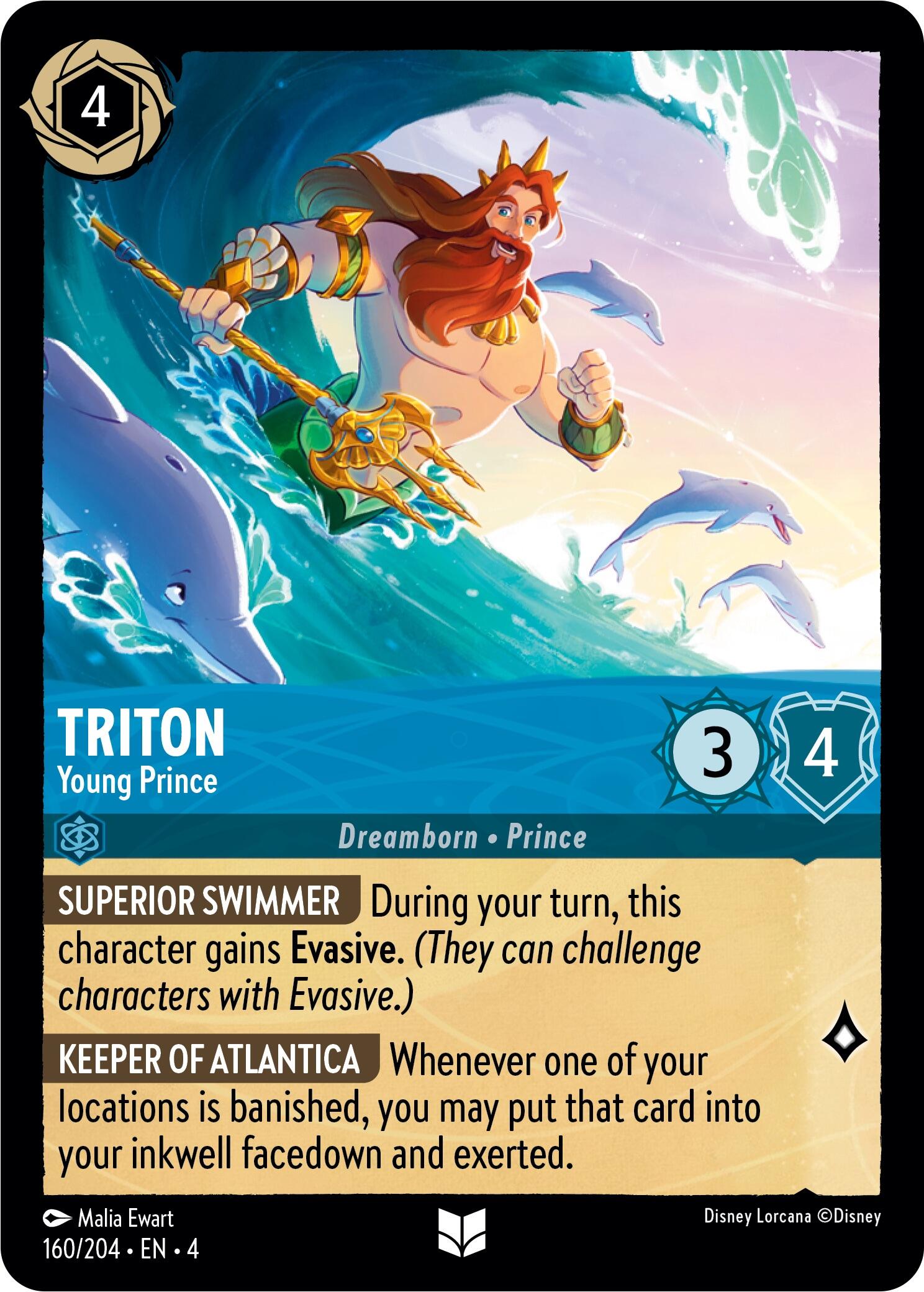 Triton - Young Prince (160/204) [Ursula's Return] | Fandemonia Ltd