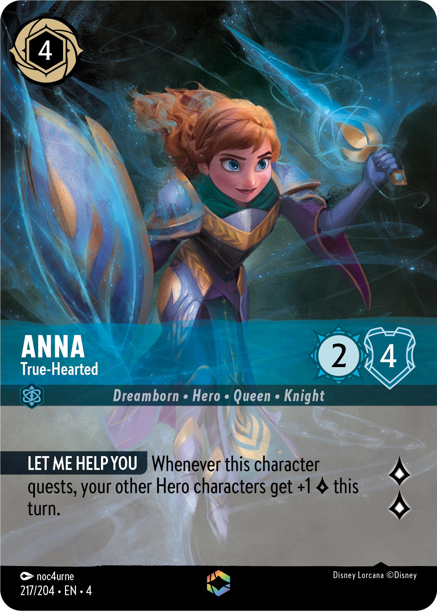 Anna - True-Hearted (Enchanted) (217/204) [Ursula's Return] | Fandemonia Ltd