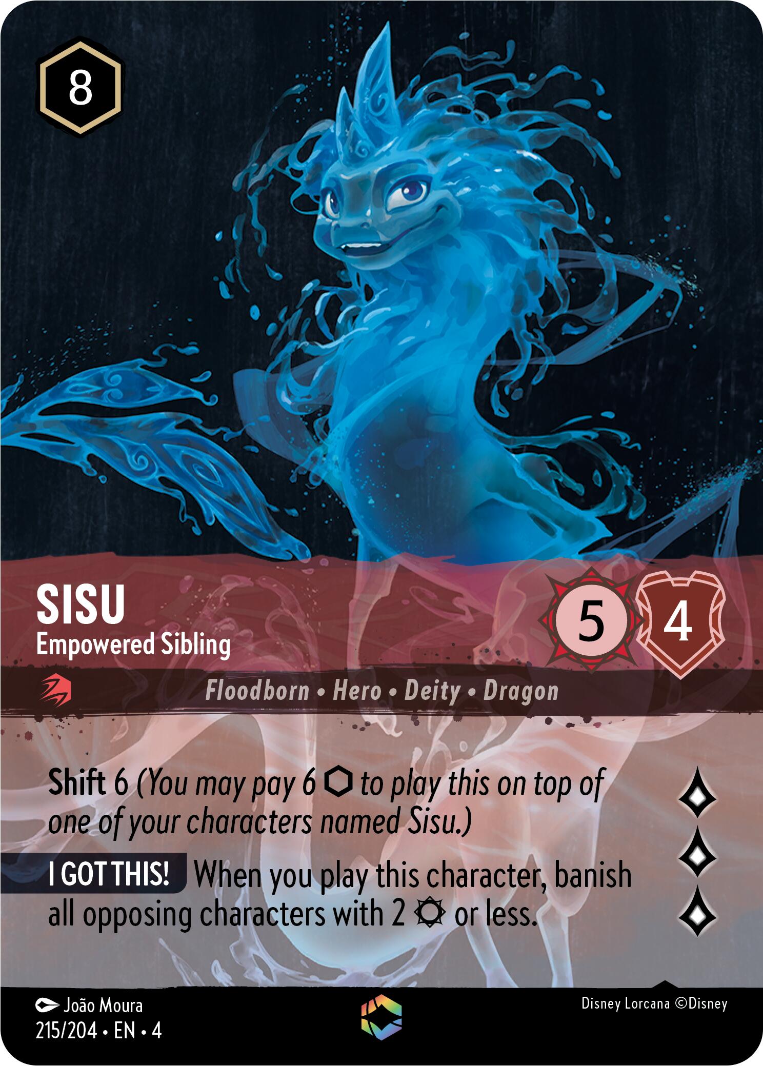 Sisu - Empowered Sibling (Enchanted) (215/204) [Ursula's Return] | Fandemonia Ltd