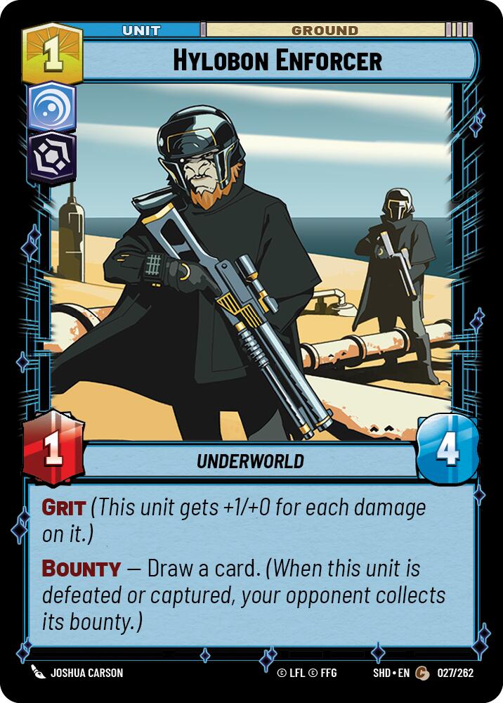 Hylobon Enforcer (027/262) [Shadows of the Galaxy] | Fandemonia Ltd