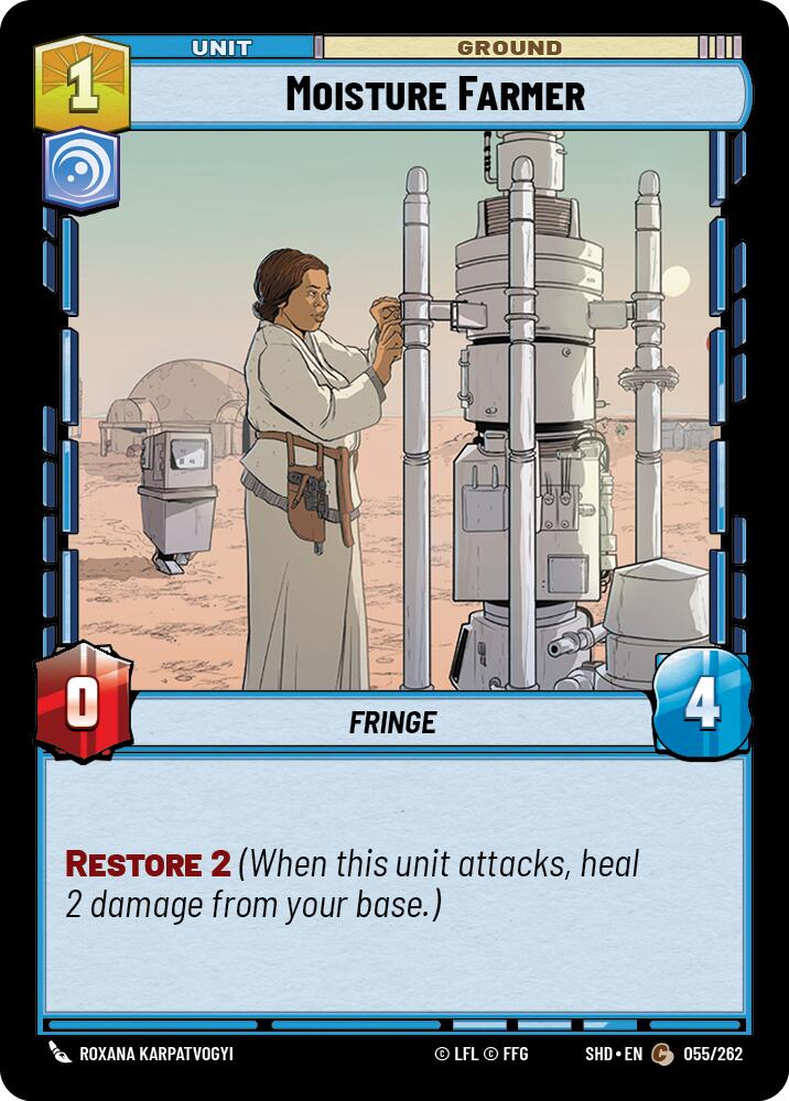 Moisture Farmer (055/262) (055/262) [Shadows of the Galaxy] | Fandemonia Ltd