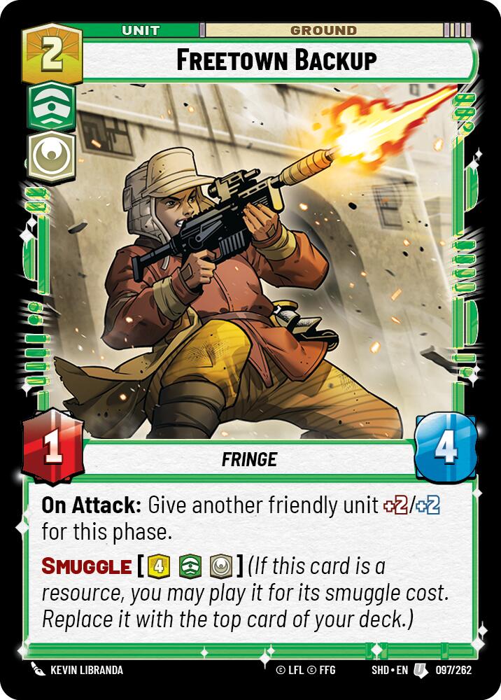 Freetown Backup (097/262) (097/262) [Shadows of the Galaxy] | Fandemonia Ltd